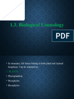 Biological Limnology