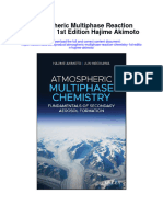 Atmospheric Multiphase Reaction Chemistry 1St Edition Hajime Akimoto Full Chapter