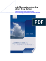 Download Atmospheric Thermodynamics 2Nd Edition Craig Bohren full chapter