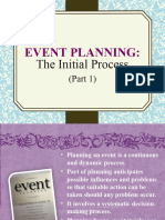 EVENT PLANNING Process Part 1