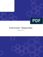 Forticonverter v7.0.4 Release Notes