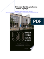 50 Years of Central Banking in Kenya Patrick Njoroge Full Chapter
