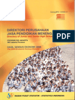 ID Direktori Perusahaan Jasa Pendidikan Menengah Dki Jakarta Hasil Se 2006
