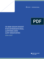 US Bar Exam Digest For International Lawyers and Graduates