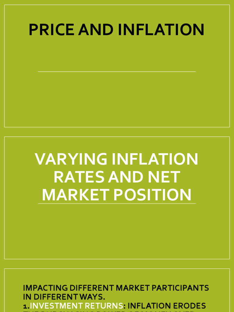 Impact of Inflation on Market Dynamics | PDF | Inflation | Financial ...