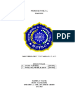 PROPOSAL BUDIDAYA Lele (Kurang Latar Belakang, Daftar Isi, Daftar Gambar, Daftar Pustaka DLL