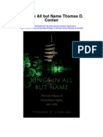 Kings in All But Name Thomas D Conlan Full Chapter