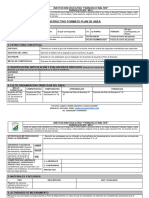 INSTRUCTIVO FORMATO PLAN DE AREA