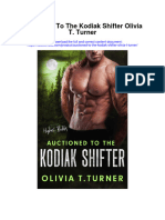 Auctioned To The Kodiak Shifter Olivia T Turner Full Chapter