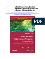 Sustainable Production System Eco Development Versus Sustainable Development Clement Morlat Full Chapter