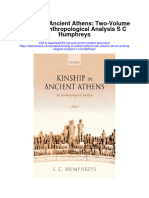Kinship in Ancient Athens Two Volume Set An Anthropological Analysis S C Humphreys Full Chapter