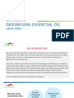 Indonesian Ess Oil Value Chain