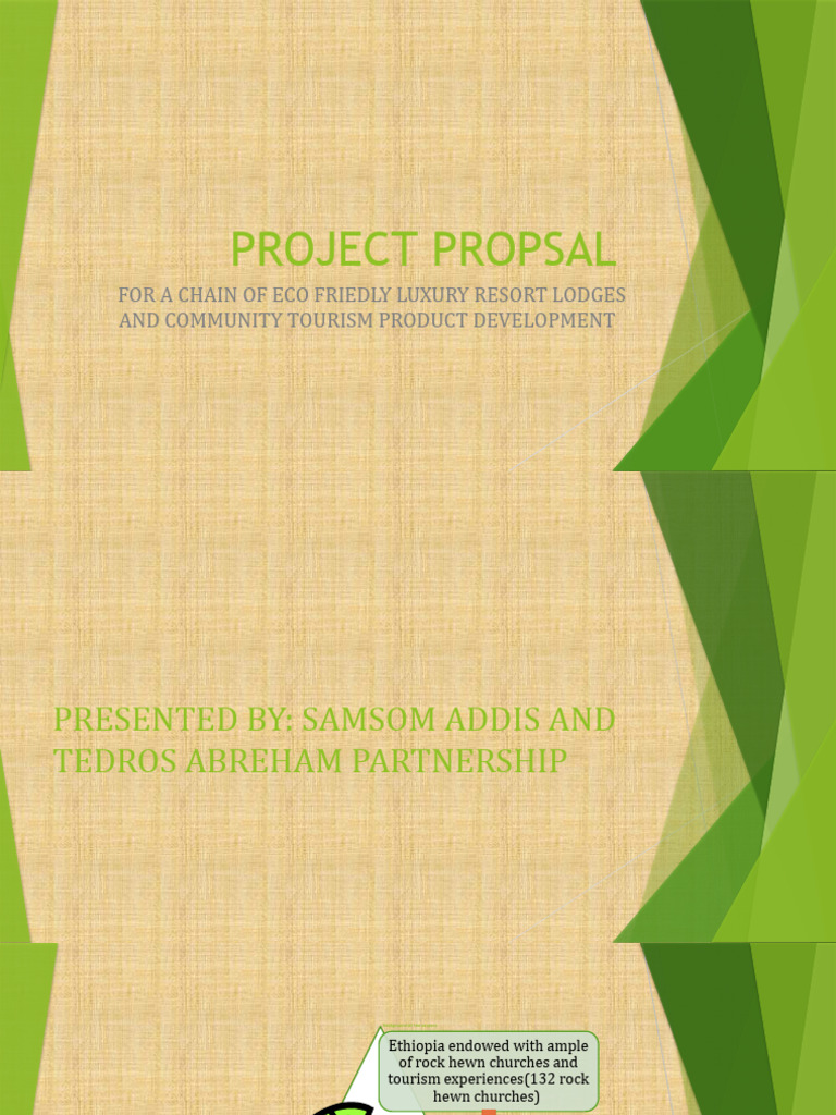 Eco-Friendly Luxury Resort Proposal | PDF | Tourism | Brand