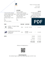 Receipt / Tax Invoice#: 159297 Apr 10, 2024 Order#: 159297 Shipping Address Customer Sold by