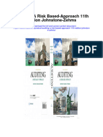 Auditing A Risk Based Approach 11Th Edition Johnstone Zehms Full Chapter