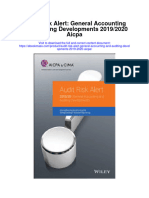 Audit Risk Alert General Accounting and Auditing Developments 2019 2020 Aicpa Full Chapter