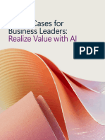 AI Use Cases For Business Leaders:: Realize Value With AI