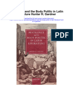Download Pestilence And The Body Politic In Latin Literature Hunter H Gardner all chapter