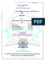 Engineering Final Year Project Report On