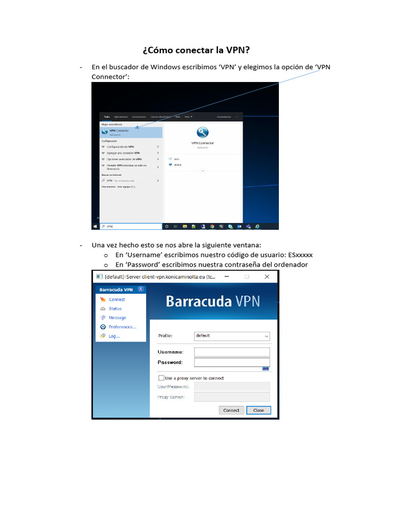 Conectar VPN en Windows 10 | PDF | Informática