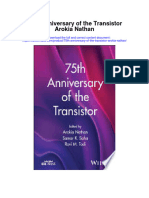 Download 75Th Anniversary Of The Transistor Arokia Nathan full chapter