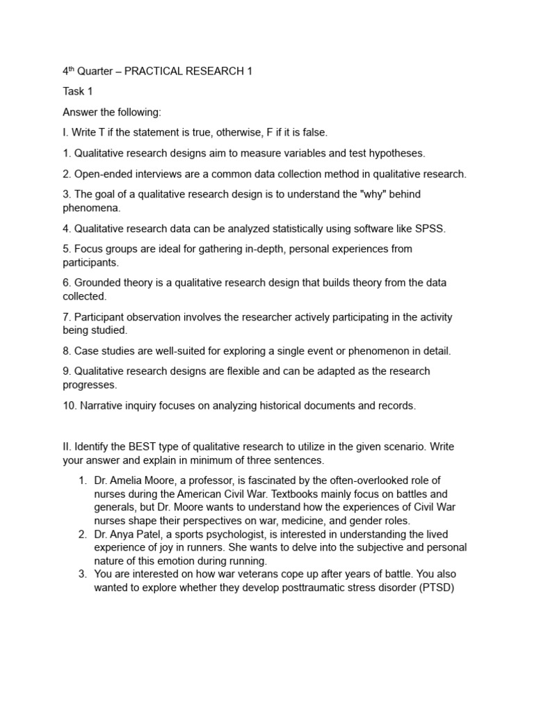 Qualitative Research Design Insights | PDF | Career & Growth