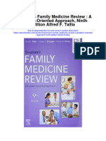 Download Swansons Family Medicine Review A Problem Oriented Approach Ninth Edition Alfred F Tallia full chapter