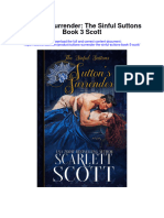 Download Suttons Surrender The Sinful Suttons Book 3 Scott full chapter