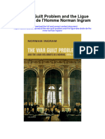Download The War Guilt Problem And The Ligue Des Droits De Lhomme Norman Ingram all chapter