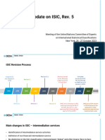 Update On ISIC Rev5