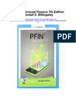 Pfin 7 Personal Finance 7Th Edition Randall S Billingsley All Chapter