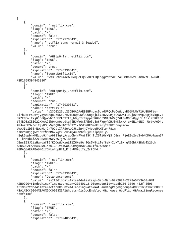 Netflix Cookie Data Analysis | PDF