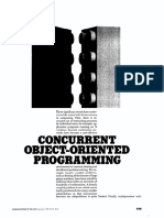 Concurrent Object-Oriented: Ccyy"Nlcitlcyicct"Eaccy/September 199O/Vol.33, No.9