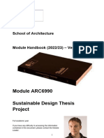 Arc6990 2022 23 Module Handbook