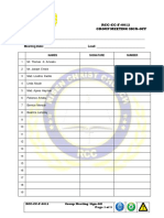 RCC CC F 012 Group Meeting Form