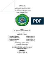 Dasar-Dasar Pendidikan Islam Kel.6