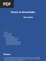 Views in Snowflake