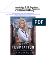 Sweet Temptation A Ya Boarding School Romance Weybridge Academy Book 2 Alexandra Moody Full Chapter