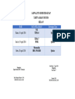 JADWAL PTS SEMESTER GENAP Kls 5