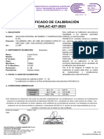 Certificado Sonometro So-02