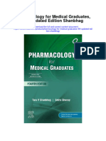 Pharmacology For Medical Graduates 4Th Updated Edition Shanbhag All Chapter