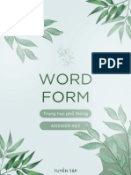 (tailieudieuky.com) TUYỂN TẬP WORD FORMATION THPT ANSWER KEY