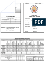 Scholastic Grades: Report Card