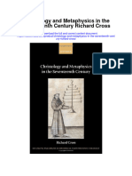 Christology and Metaphysics in The Seventeenth Century Richard Cross Full Chapter