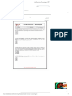 Lista Exercícios Porcentagem - PDF