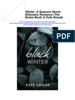 Download A Black Winter A Seasons Novel Office Billionaire Romance The Seasons Series Book 2 Kate Smoak full chapter