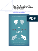 A Better Ape The Evolution of The Moral Mind and How It Made Us Human Victor Kumar Full Chapter