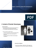 4 Gender Stereotypes Content Causes and Consequences