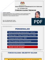 Kajian Tindakan - JPN Melaka - Siti Rehana - Slides