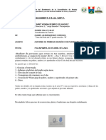 Informe A Direccion de Reunión Padres 3°b